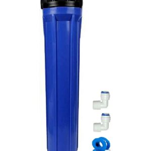 KRPLUS® 20-Inch Slim Pre-Filter Housing for 2.5″ x 20″ Pre-Filtration System for Well and City Water, Whole House Water Filtration System – 1/2″ NPT Plastic Port 20 inch commercial pre filter housing 300x300 22