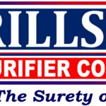 The RILLS RO logo symbolizes purity, trust, and advanced water purification, ensuring safe and healthy drinking water for every home.