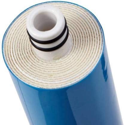 rillsro ro inline filter sediment filter + pre carbon filter with 80 gpd membrane works up to 2000 tds, spun filter, membrane housing, flow restrictor 450, 5 mtr ro pipe, & connectors suitable for all types of water purifier (pack of 12)