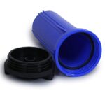 RILLSRO 10 Inch Jumbo Prefilter Housing 1/2 Inch Inlet/Outlet Suitable For 25 LPH RO/Geyser/Washing Machine, Blue