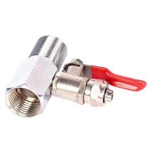 rillsro 3/8 inch brass inlet valve/connector for ro/uv/water filter purifier (dv set)