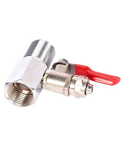rillsro 3/8 inch brass inlet valve/connector for ro/uv/water filter purifier (dv set)