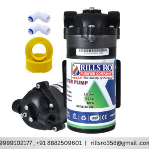 krplus® water purifier ro booster pump 100 gpd with 2 years warranty (24v, black)