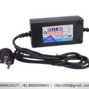 rillsro 24v ro smps power supply adapter for water purifier, 24v 2.5 amp, universal type use in all type ro/uv/uf water purifier (black)