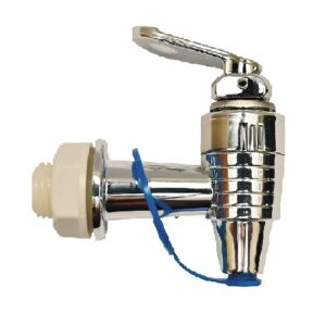 RILLSRO Royal Chrome Silver Plated Plastic Tap for RO Water Purifier