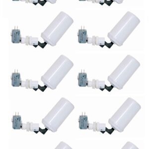 RILLSRO RO Filters Float Valve 3 Pin and Auto Cut Off Switch for RO Models with Bottom Water Tank, Grand Float switch, Auto cutoff switch, White (Float Set Grand RO type – Kent), Pack Of 10