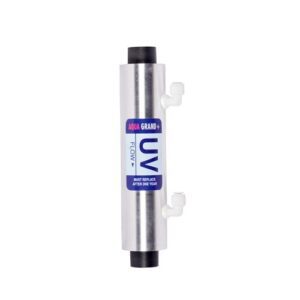 RILLSRO Aluminum UV Barrel/Chamber 8 Inch For RO/UV/UF Water Purifier (Silver)